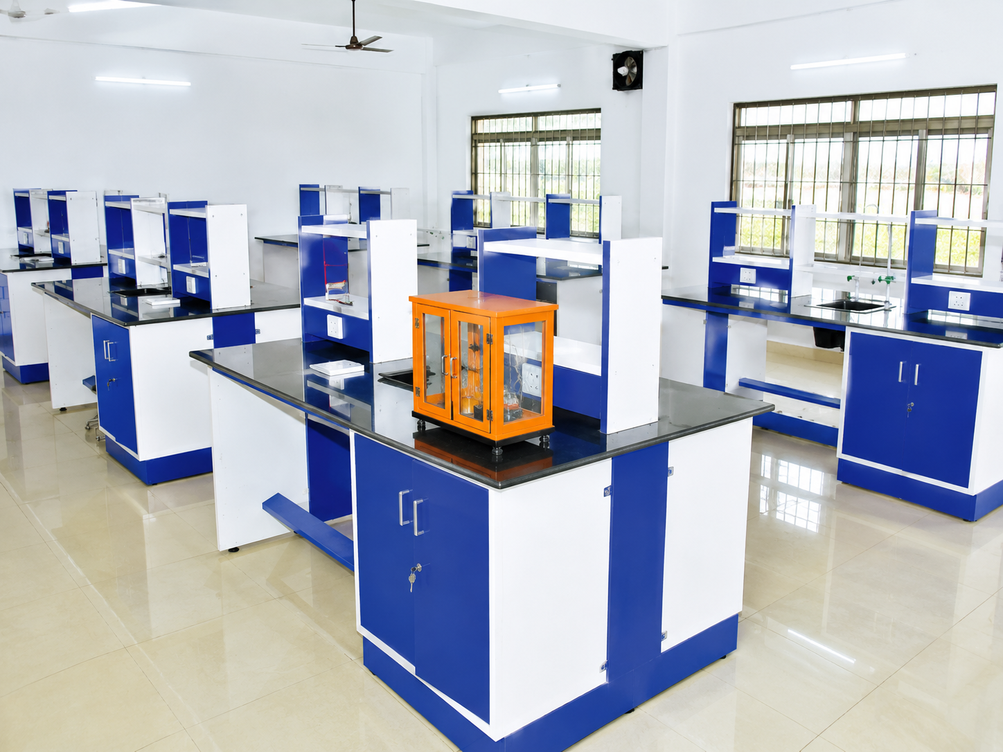 Chemistry Lab at SSS College for Women Arni