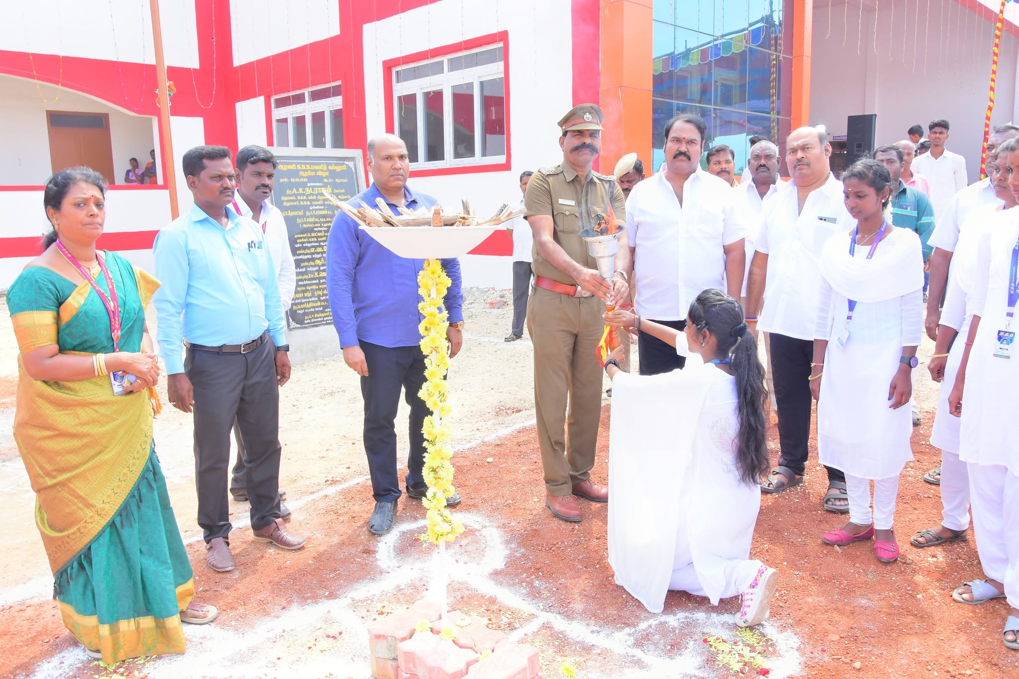 NCC Parade at SSS College